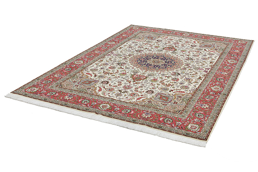 Tabriz Персийски връзван килим 310x205 - Снимка 2