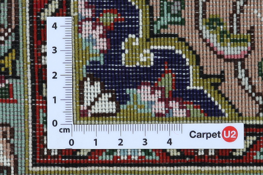 Tabriz Персийски връзван килим 310x205 - Снимка 4