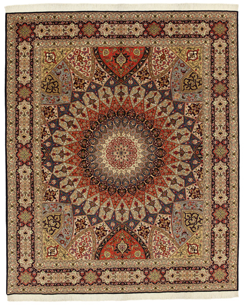 Tabriz Персийски връзван килим 249x206