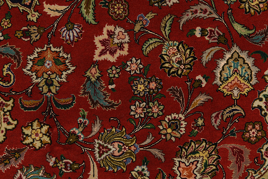 Tabriz Персийски връзван килим 306x207 - Снимка 11
