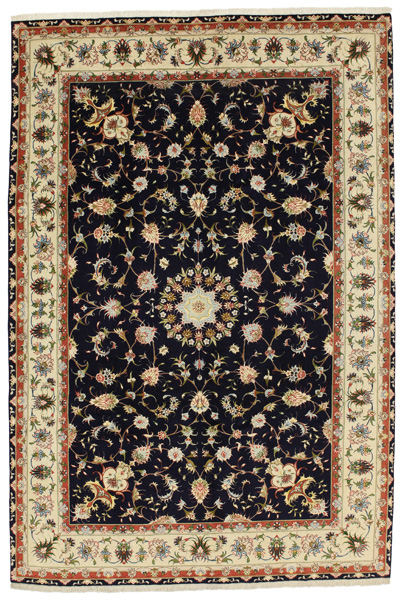 Tabriz Персийски връзван килим 297x202
