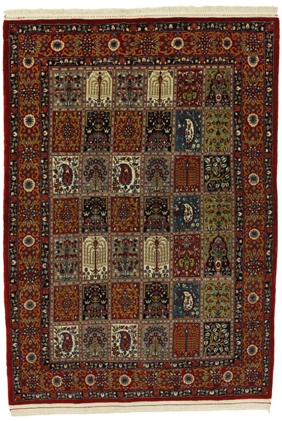Qum - old Персийски връзван килим 198x138