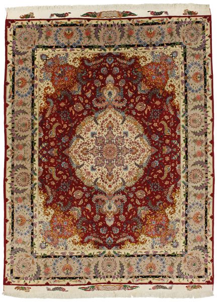 Tabriz Персийски връзван килим 264x196
