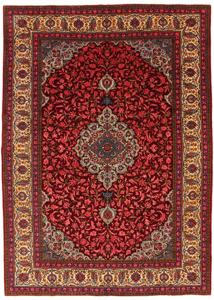 Isfahan Персийски връзван килим 350x250