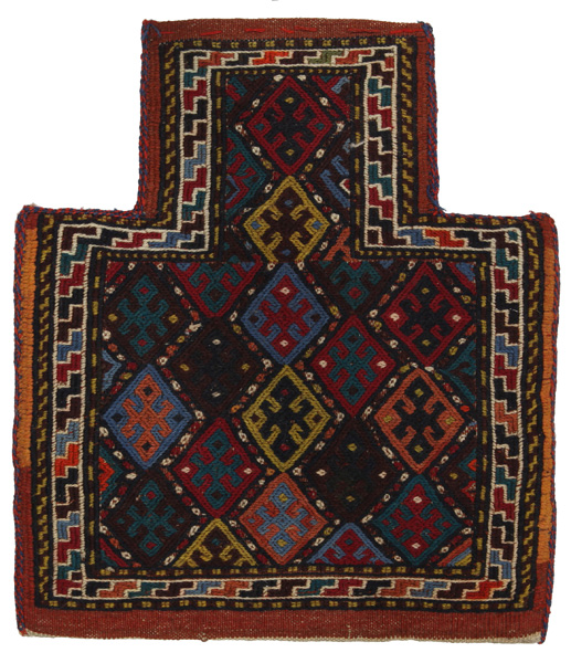 Qashqai - Saddle Bags Персийски връзван килим 44x39