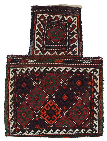 Afshar - Saddle Bags Персийски връзван килим 43x32