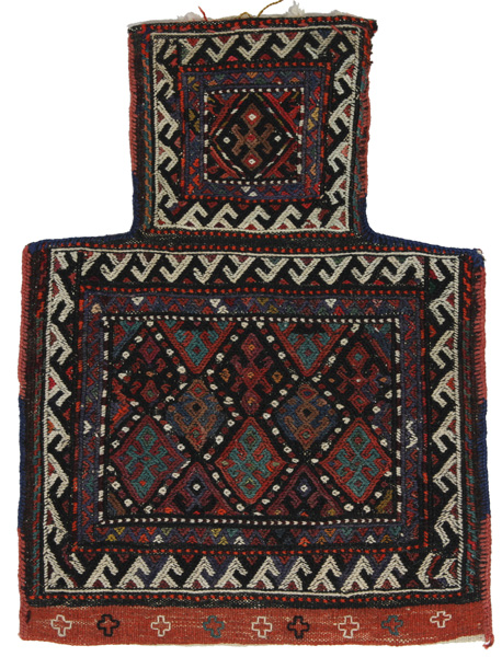 Qashqai - Saddle Bags Персийски връзван килим 51x38