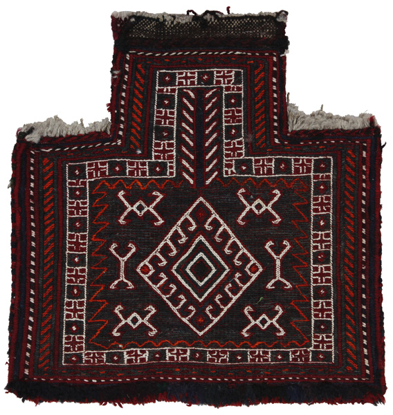 Bakhtiari - Saddle Bags Персийски връзван килим 44x43