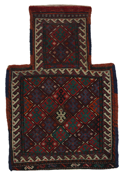 Qashqai - Saddle Bags Персийски връзван килим 59x40