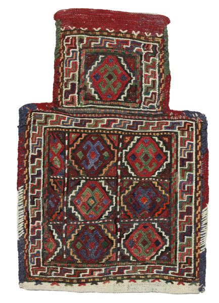 Qashqai - Saddle Bags Персийски връзван килим 48x32