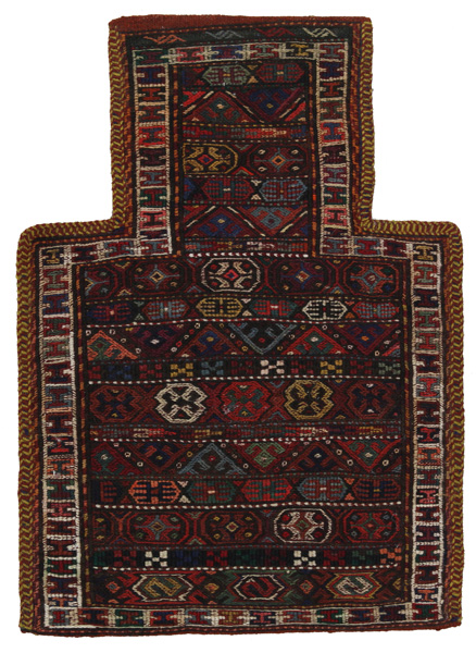 Qashqai - Saddle Bags Персийски връзван килим 51x37