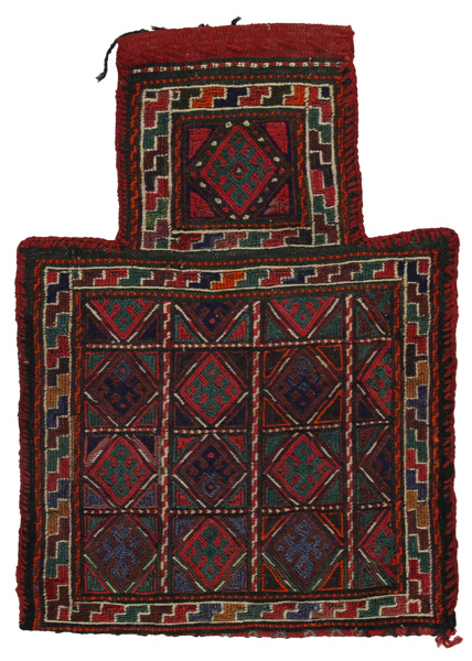 Qashqai - Saddle Bags Персийски връзван килим 50x36