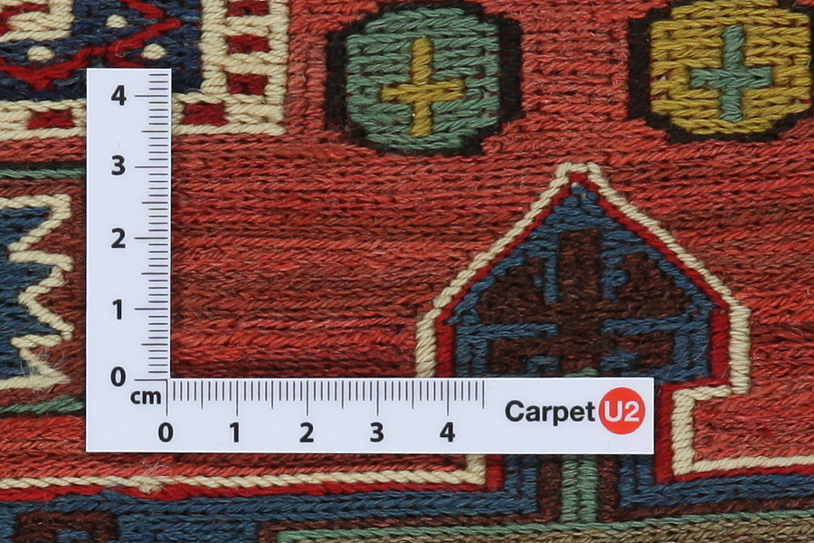 Qashqai - Saddle Bags Персийски връзван килим 41x34 - Снимка 3