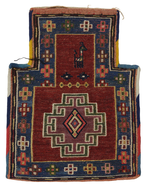 Qashqai - Saddle Bags Персийски връзван килим 39x29