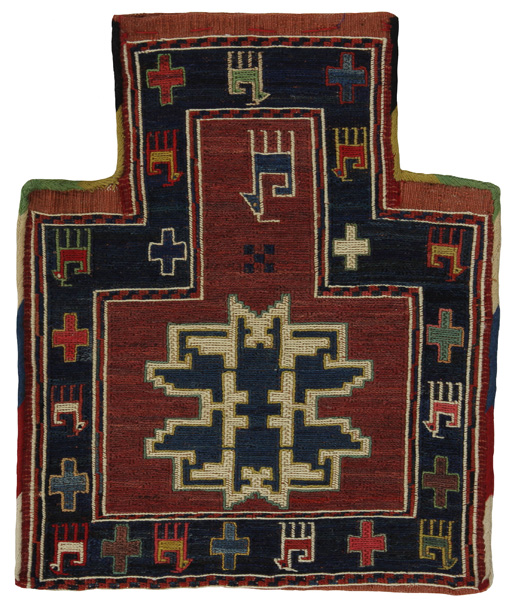 Qashqai - Saddle Bags Персийски връзван килим 42x35