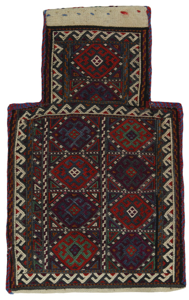 Qashqai - Saddle Bags Персийски връзван килим 45x28