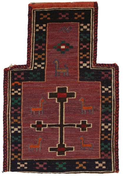Qashqai - Saddle Bags Персийски връзван килим 44x30