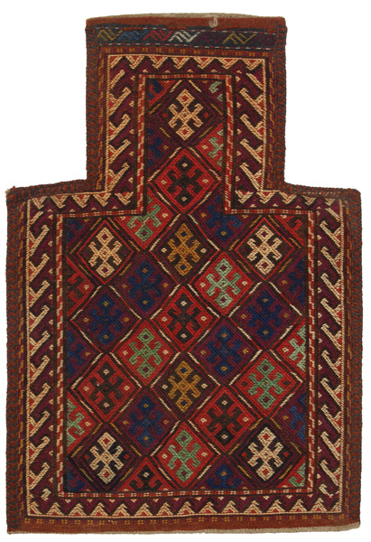 Qashqai - Saddle Bags Персийски връзван килим 54x37