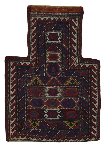 Qashqai - Saddle Bags Персийски връзван килим 51x36