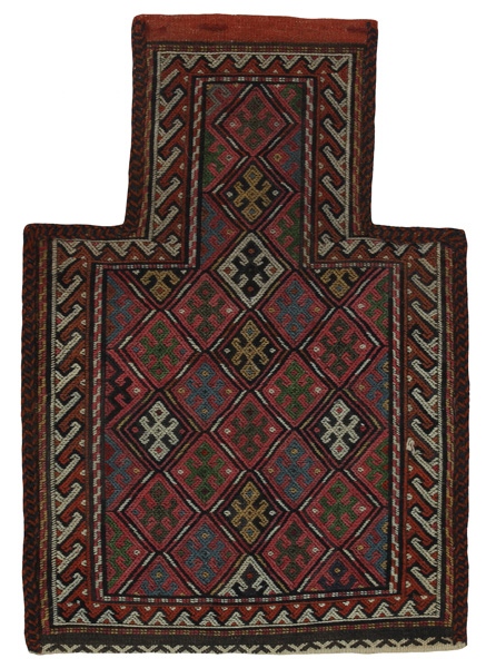 Qashqai - Saddle Bags Персийски връзван килим 51x35
