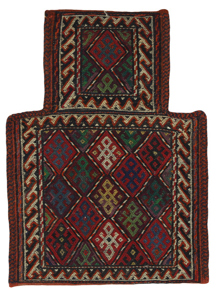 Qashqai - Saddle Bags Персийски връзван килим 49x36