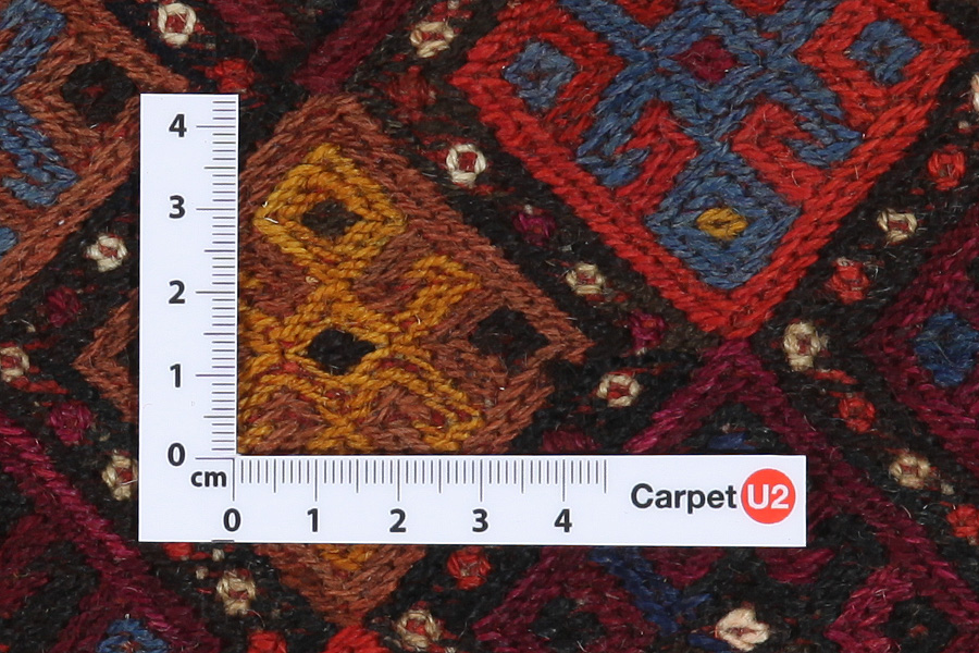 Qashqai - Saddle Bags Персийски връзван килим 49x36 - Снимка 3