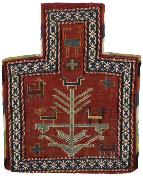 Qashqai - Saddle Bags Персийски връзван килим 46x36
