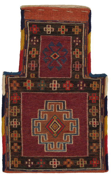 Qashqai - Saddle Bags Персийски връзван килим 49x32