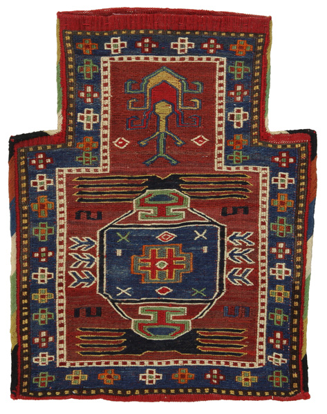 Qashqai - Saddle Bags Персийски връзван килим 41x32