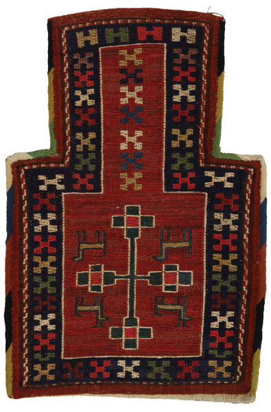 Qashqai - Saddle Bags Персийски връзван килим 46x31