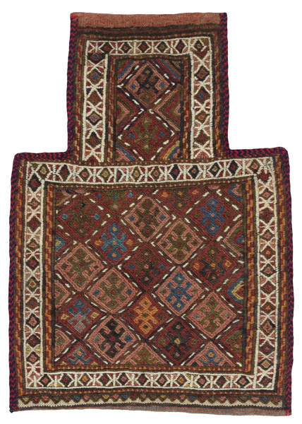 Qashqai - Saddle Bags Персийски връзван килим 51x37