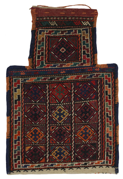 Qashqai - Saddle Bags Персийски връзван килим 50x38