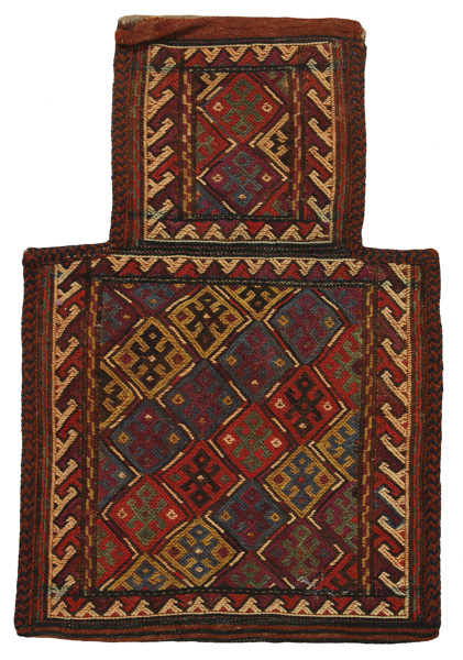 Qashqai - Saddle Bags Персийски връзван килим 52x35