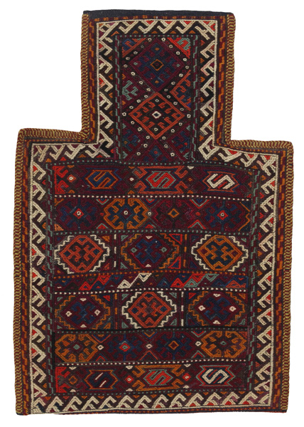 Qashqai - Saddle Bags Персийски връзван килим 54x38