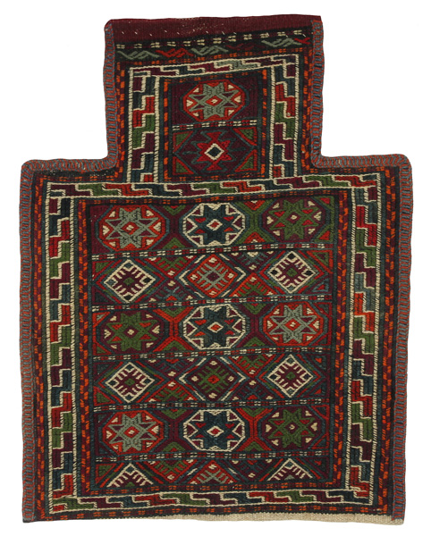 Qashqai - Saddle Bags Персийски връзван килим 47x36