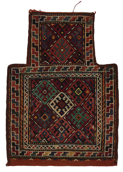 Qashqai - Saddle Bags Персийски връзван килим 52x38