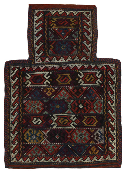 Qashqai - Saddle Bags Персийски връзван килим 50x36