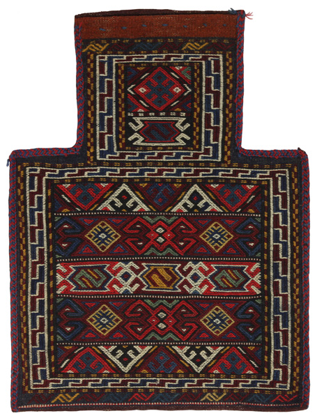 Qashqai - Saddle Bags Персийски връзван килим 48x36