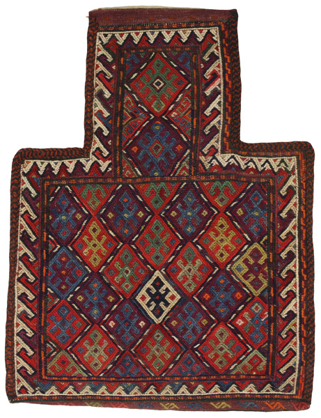 Qashqai - Saddle Bags Персийски връзван килим 52x39