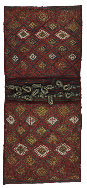 Turkaman - Saddle Bags Афганистански връзван килим 126x55