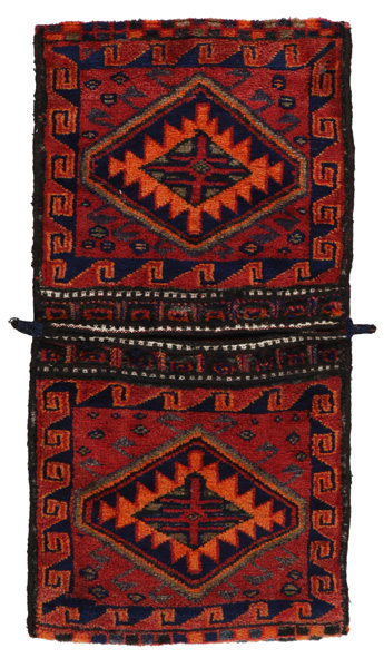 Lori - Saddle Bags Туркменски връзван килим 108x51