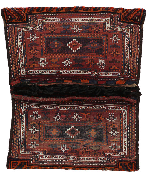 Lori - Saddle Bags Персийски връзван килим 116x95