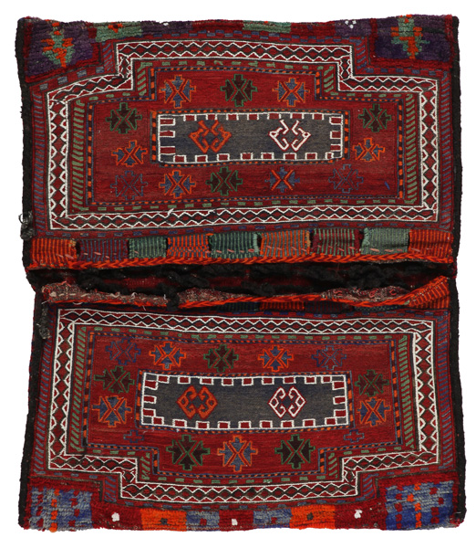Lori - Saddle Bags Персийски връзван килим 125x101