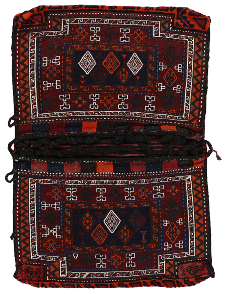 Lori - Saddle Bags Персийски връзван килим 142x95