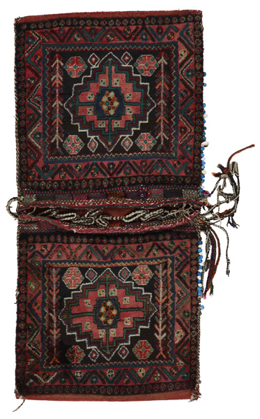 Qashqai - Saddle Bags Персийски връзван килим 144x68