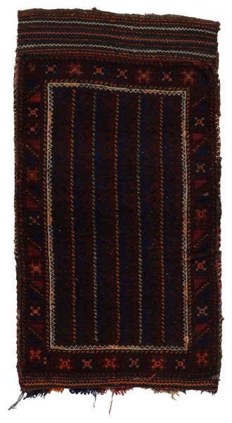 Baluch - Saddle Bags Афганистански връзван килим 104x57