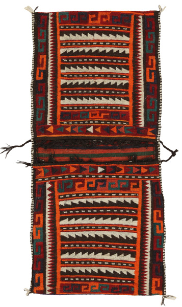 Jaf - Saddle Bags Персийски връзван килим 120x80