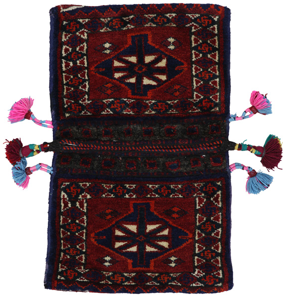 Jaf - Saddle Bags Персийски връзван килим 82x50