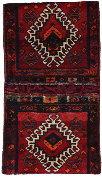 Jaf - Saddle Bags Персийски връзван килим 102x56