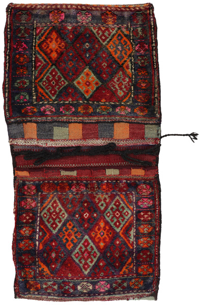 Jaf - Saddle Bags Персийски връзван килим 116x56